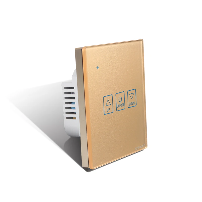ksmt wifi wall switch smart things in home  Electronic switches high quality  wifi smart alexa switch gold