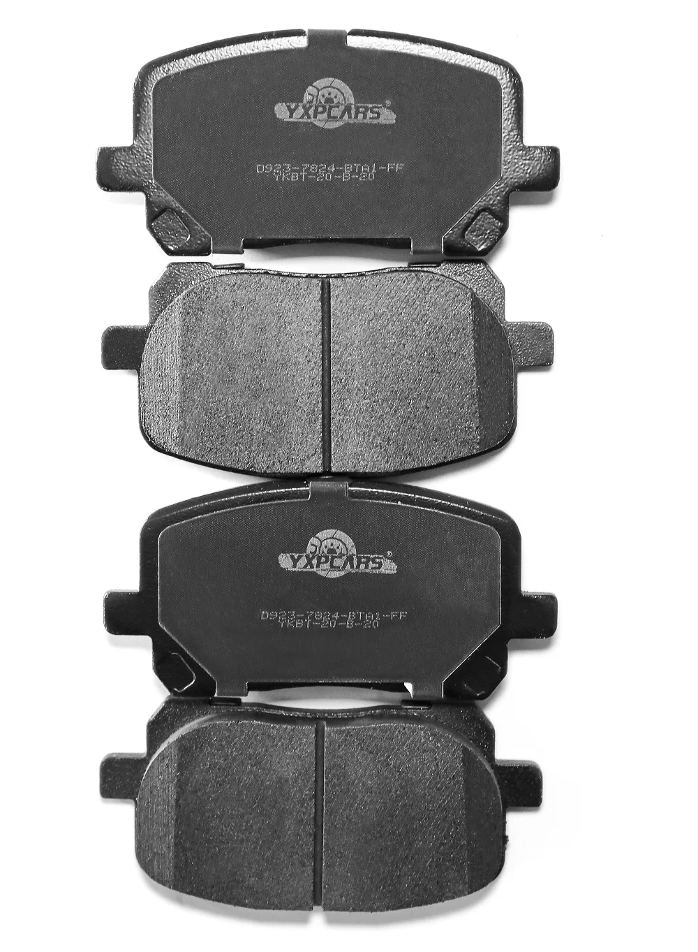 Brake pad D923 NAO ceramic formula with DOT certification