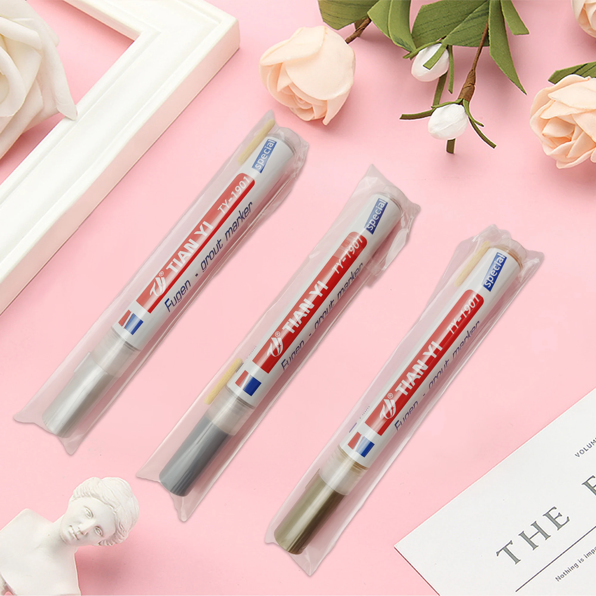 Ручка для плитки, ручка для ремонта стен и напольного покрытия, маркер для ремонта, наполнитель для раствора, ручка для восстановления плитки, стен, пола, ванной и кухни