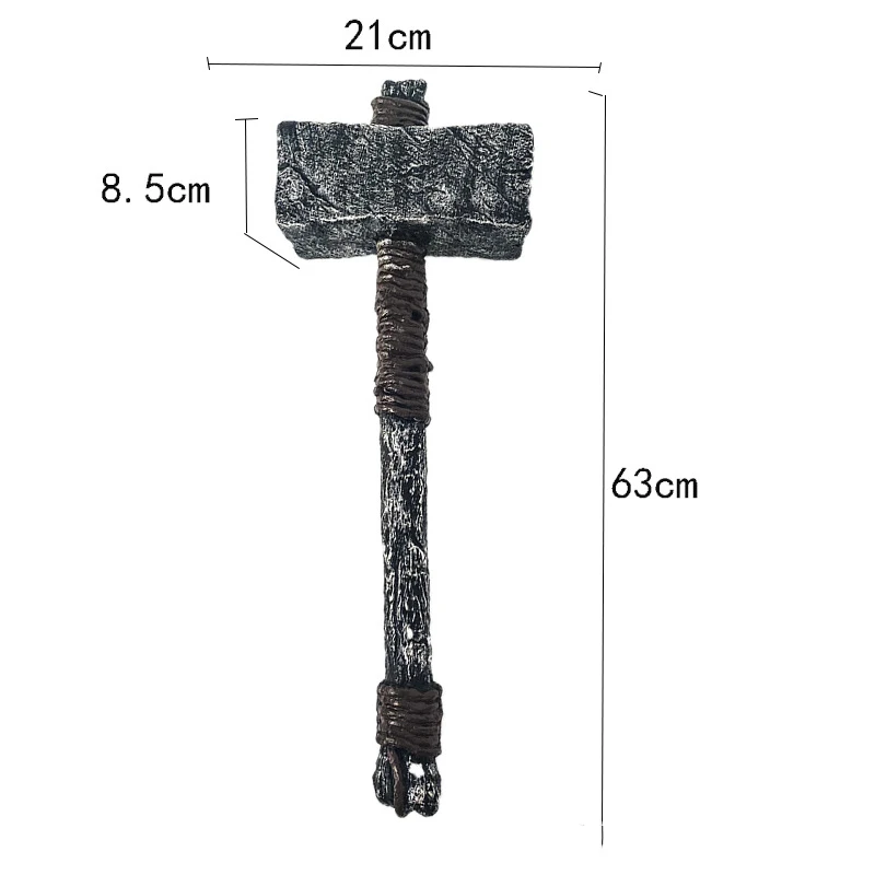 Anime game peripheral toys, sledgehammer movie props pu foam sword toy