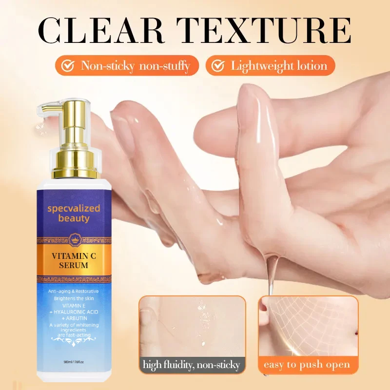 Private label Korea face skin care serum vitamin c hyaluronic acid  moisturizing anti wrinkle hyaluronic acid serum