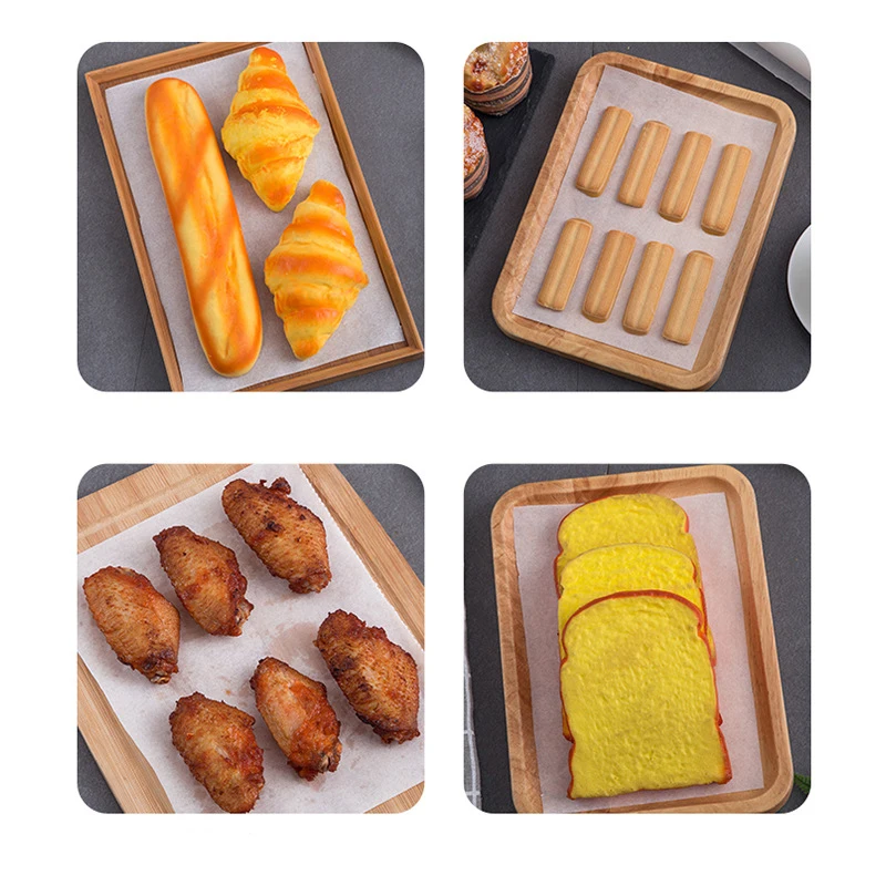 Food Grade Silicone Paper Greaseproof Baking Paper For Cooking High Temperature Custom Size Parchment Paper Sheet