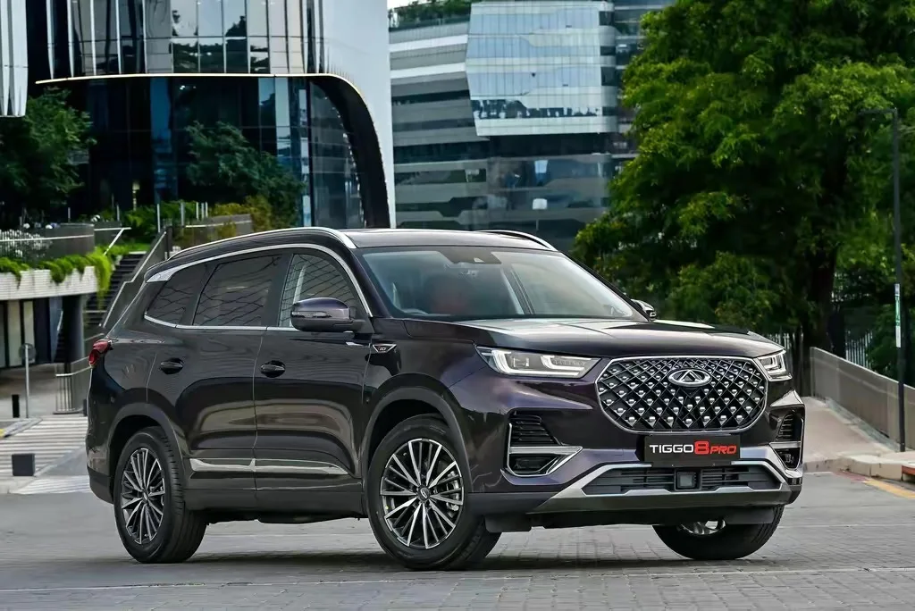 2024 китайский новый внедорожник с левым рулем Chery Tiggo 8 Pro 2 0 T бензиновый автомобиль