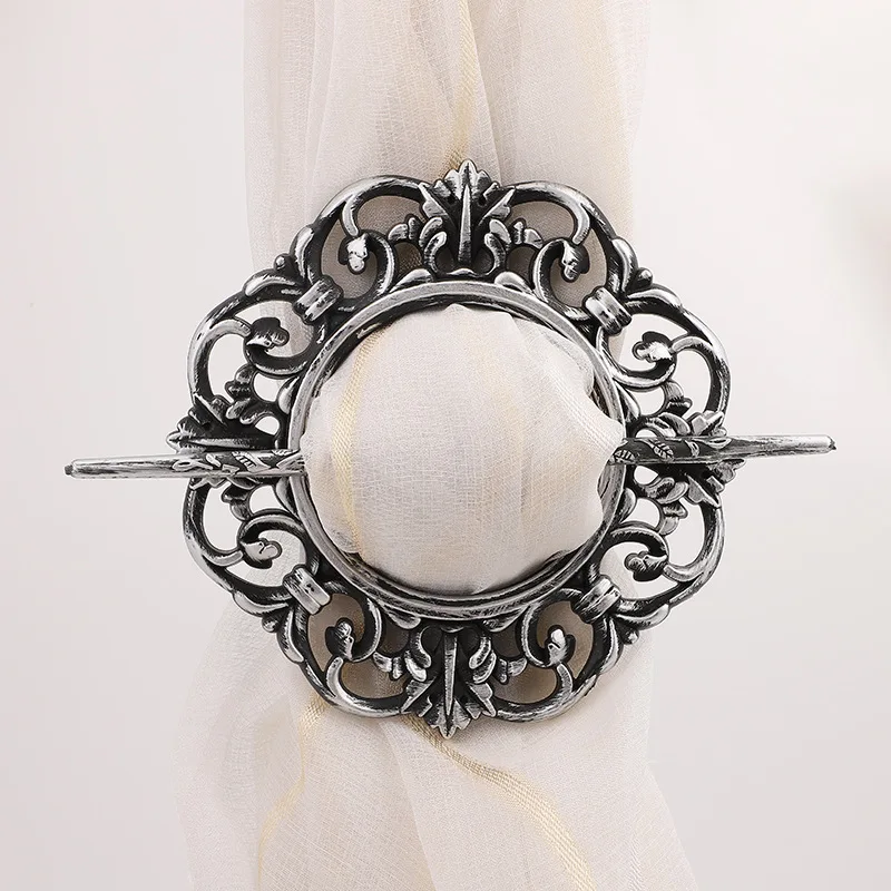 High quality Wholesale Bead Tie Back Classic Hook Accessory Curtain Clip Tieback exquisite
