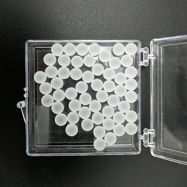 Hot selling BK7 K9 dia 1mm 2mm glass optical crystal ball lens