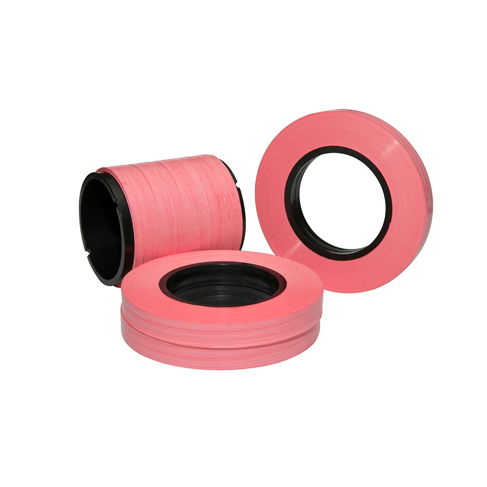 high density PTFE cable tape red color not sintered for mechanical energy transfer