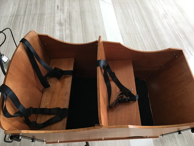 Bakfiets Child Cargo Bike 2-Wheel Electric UB9016E Tricycle with 36V Voltage Open Frame Design europe stock now poland stock