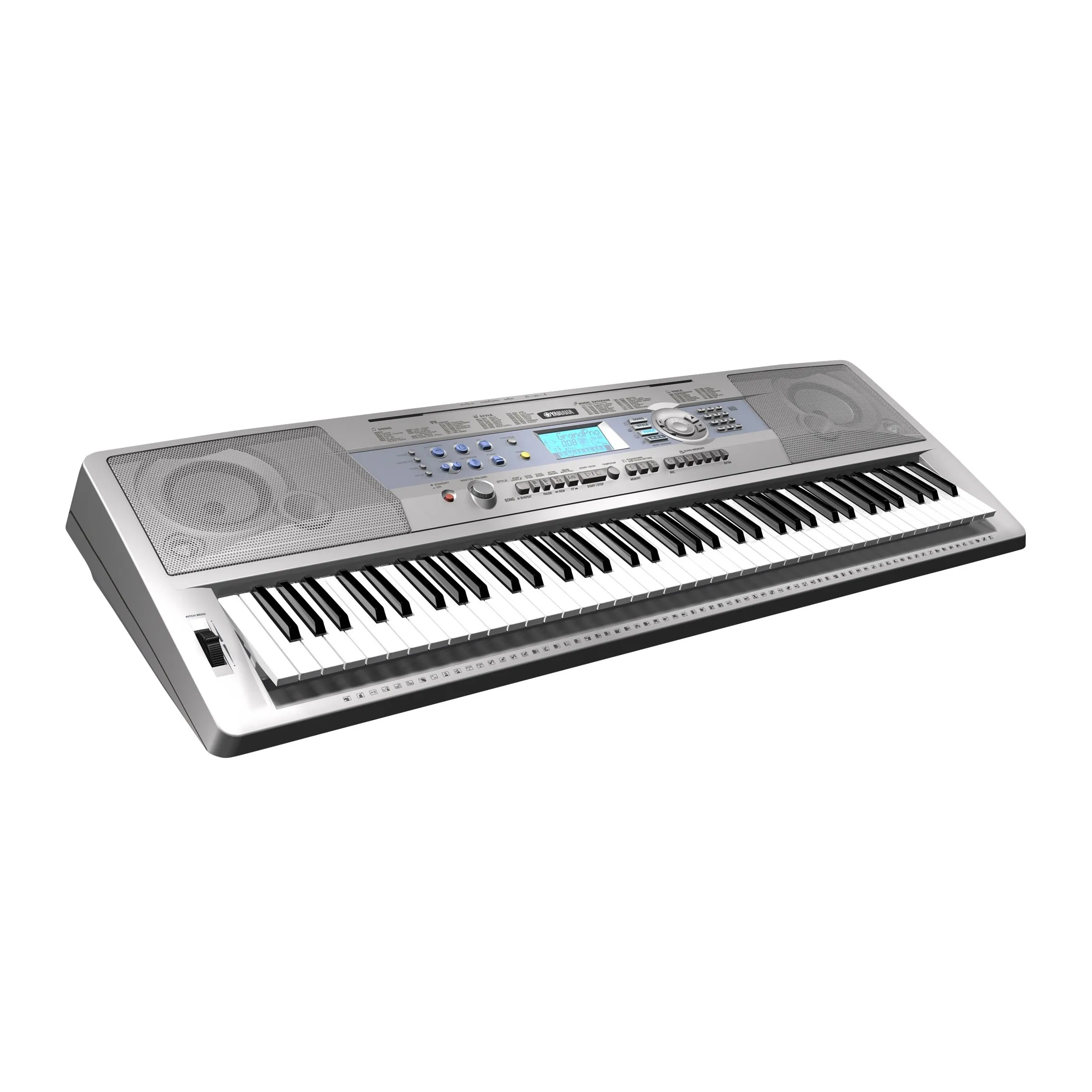 DGX200 YAMAHAs 76 key refurbished portable high-end playing Electronic keyboard digital grand piano