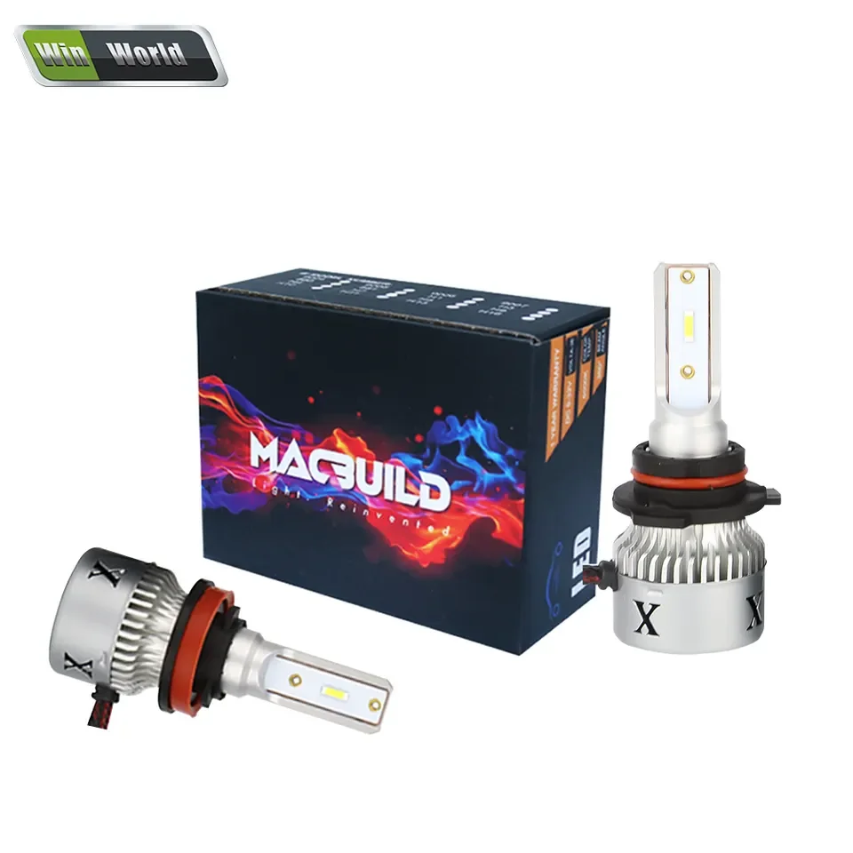 Win World Factory Auto LED Bulbs LED Headlights For vw polo Headlight h13 h1 h7 9005 9006 H11