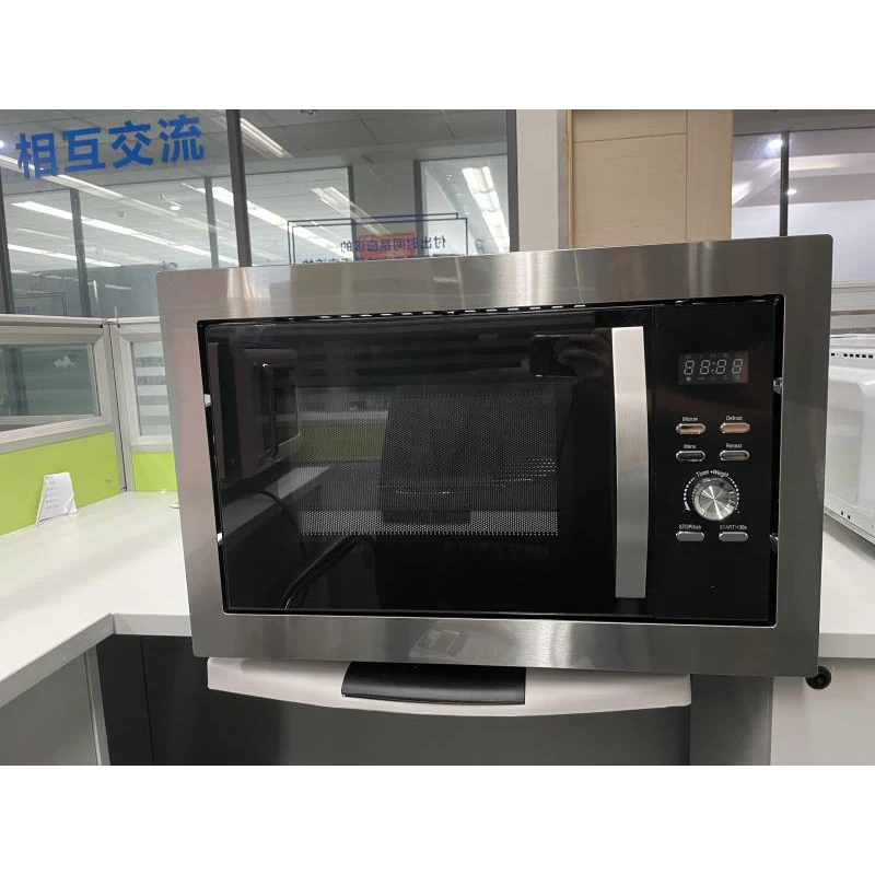 OEM High Quality 28 Liters Household Built-in Stainless Steel Microwave Oven with Grill Option