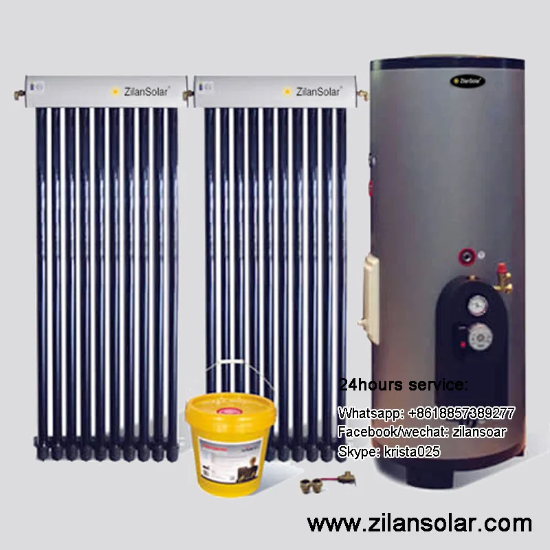 Split pressurized solar kit