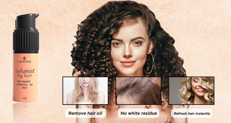 Private Label Hair Volume Powder Organic Texture Hair Powder 8g Instant Hair Style Volumizing Styling Powder