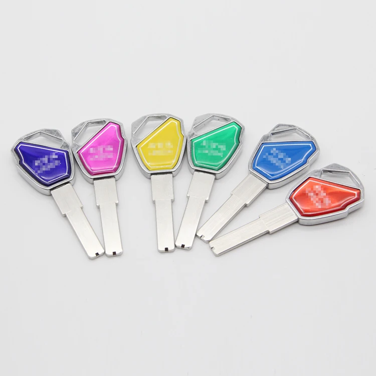 Wholesale Electroplating Process household key blank Custom Door Key Blank