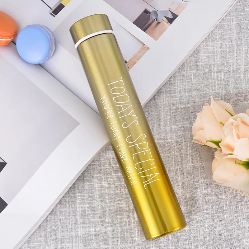 260ml double wall thermos bottle insulated water bottle vacuum flask