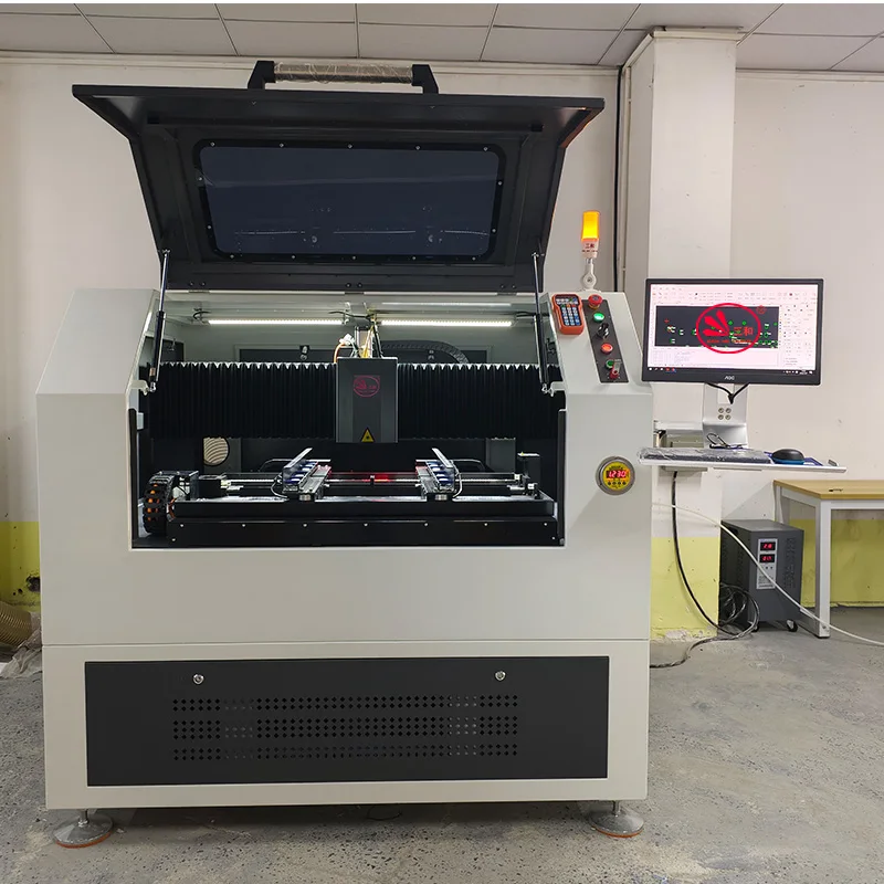 200w 2024 high sale SMT  stencil Fiber Laser Cutting Machine steel aluminum metal sheet  laser cutting machinary laser cutter