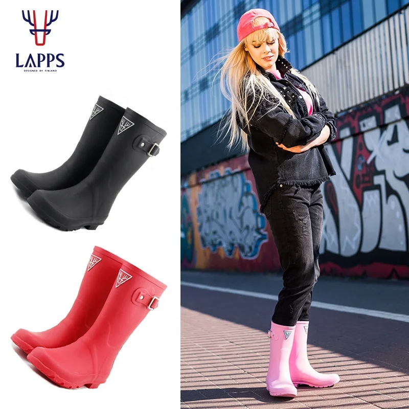 Factory OEM ODM Rubber rainboots ladies rubber shoes rainy shoes for women