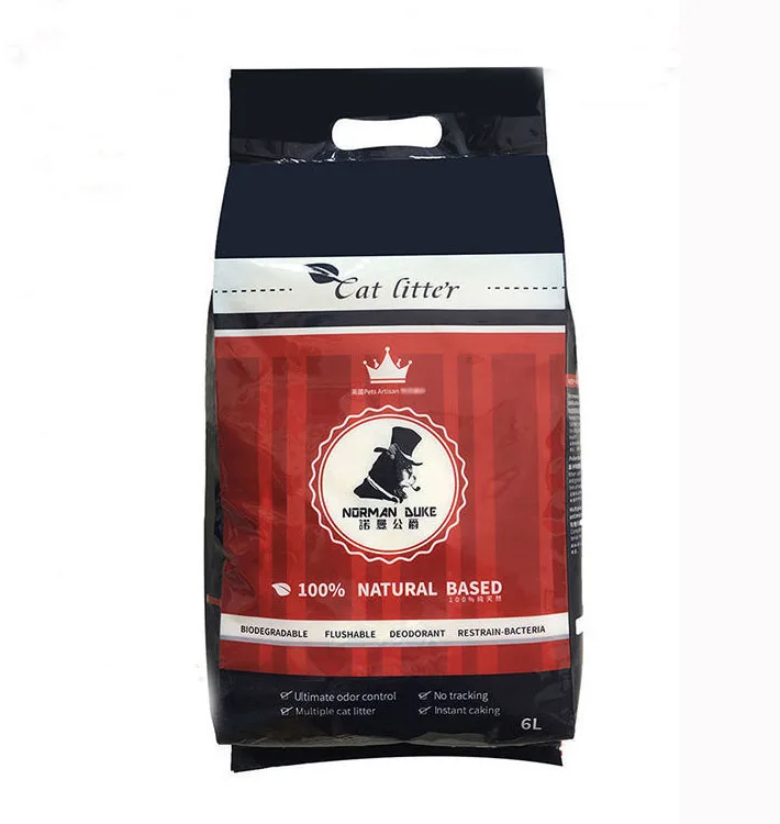 Customized Organic Deodorant Charcoal 10kg Bentonite Cat Sand Litter Tofu Cat Litter Sand Cat Litter Sand With Scent