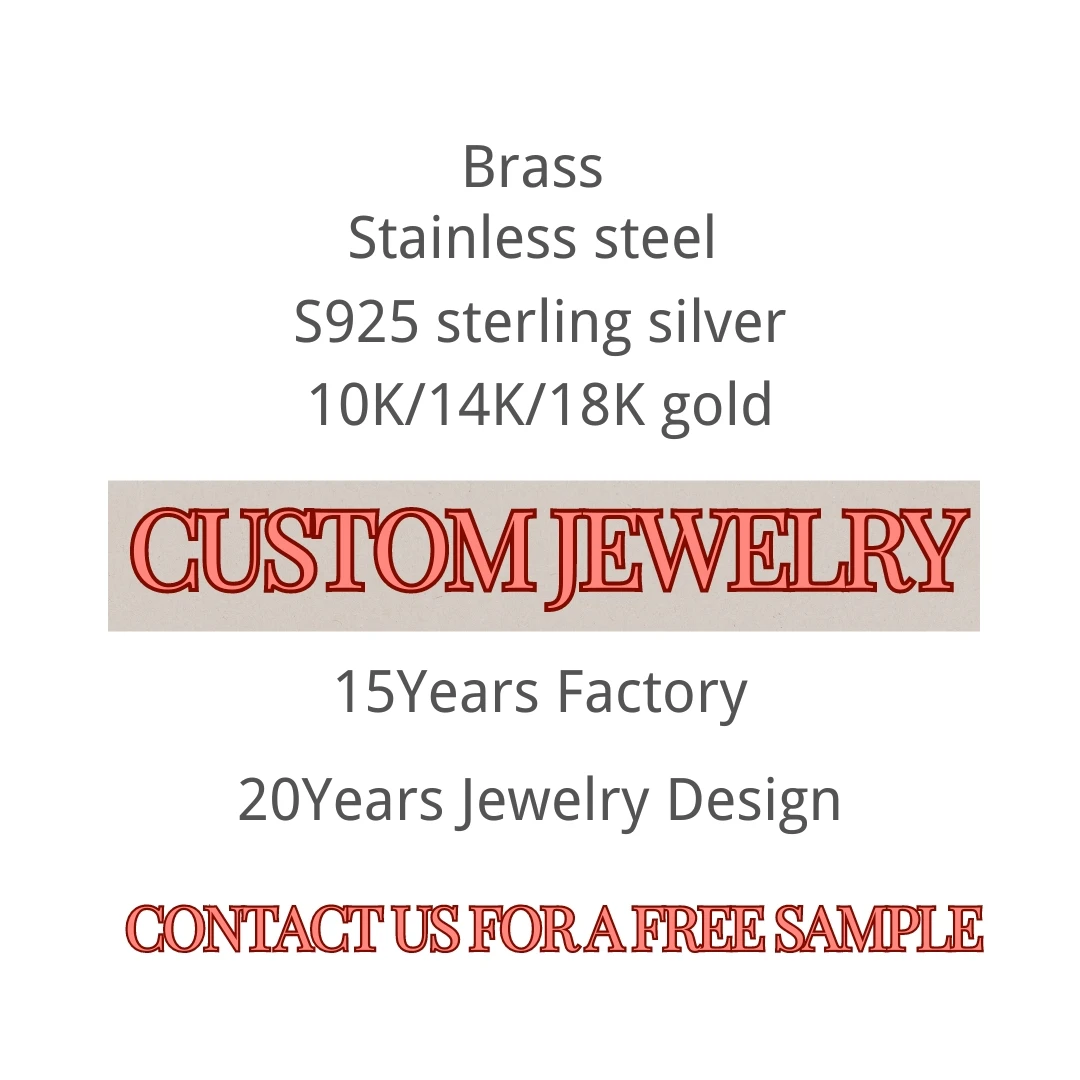 Custom Fashion Bracelet Customizing Jewelry Chain Stainless Steel Jewelry Pendants Gold Filled Jewelry Necklaces