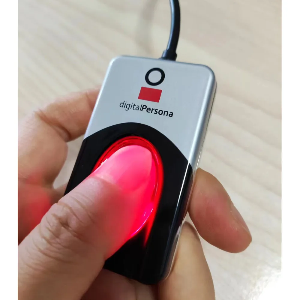 Biometric Scanner URU4500 Fingerprint Scanner Original Digital Persona U.Are.U 4500 Optical USB Fingerprint Sensor