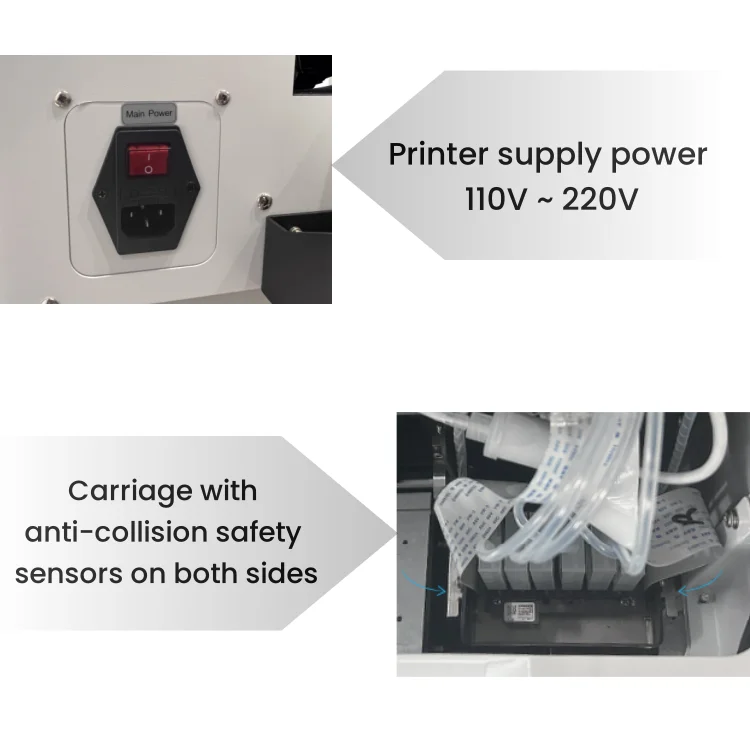 12inch Clothes Small Business L1800 XP600 Ideas Heat Transfer Printing Pet Film DTF Printing Machine DTF Printer A3