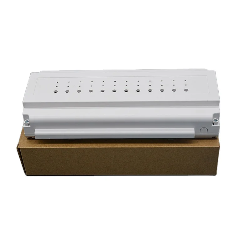 The guide rail of energy management centralized controller is installed with plastic shell.