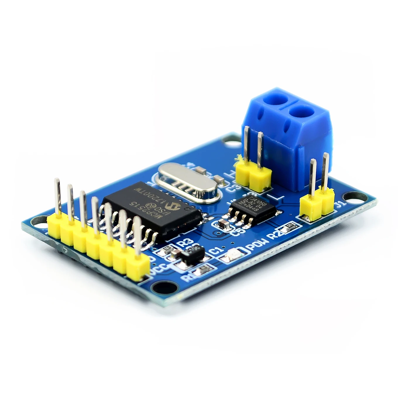 MCP2515 CAN Bus Module TJA1050 receiver SPI For 51 MCU ARM controller MCP2515 module in stock