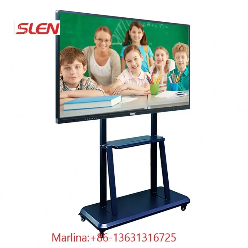 Новая цифровая доска с высоким разрешением, 98 дюймов, 4K, система Android 8,0, умная доска для школы