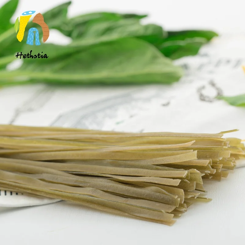 Сладкий сладкий шпинат shirataki konjac с низким содержанием Карба вкусная здоровая еда