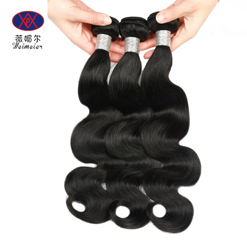 
Synthetic Hair Extension Body Wave Hair Weaving for Afro Women 