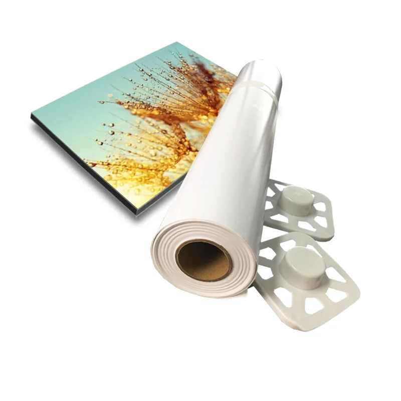 Китайская фабрика, оптовая продажа, эко-растворитель с полимерным покрытием г/м2, глянцевая фотобумага высокого качества