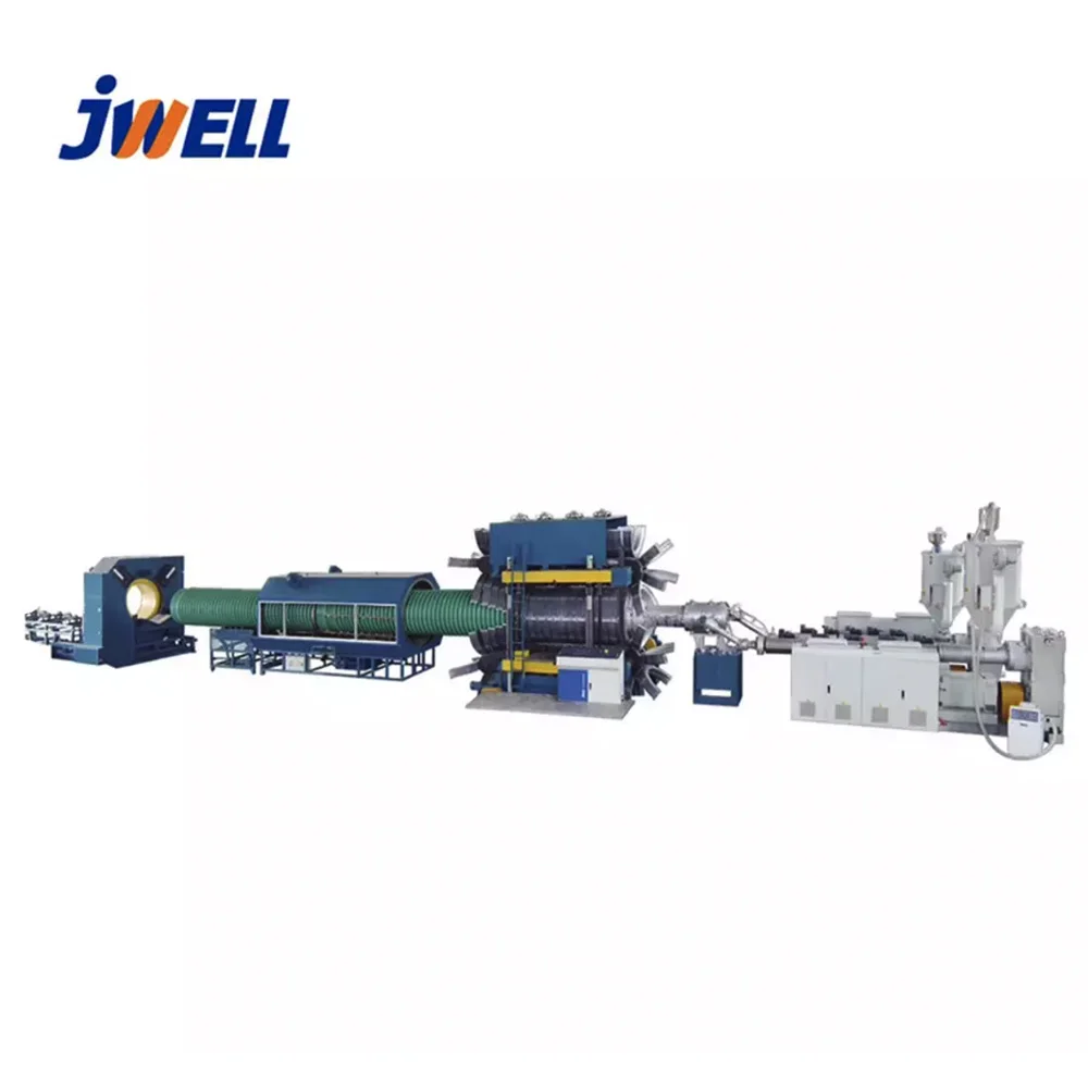 Линия экструзии пластиковых труб JWELL HDPE PP PVC, список производственных машин