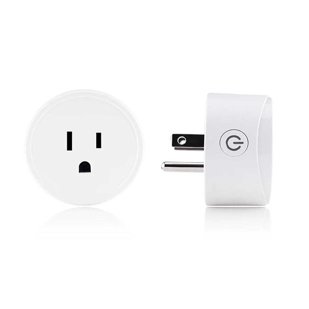 
Wholesale Digital USA smart life socket US 10A Alexa Google Echo Smart Power Plug Wifi Mini Plug Smart Socket 