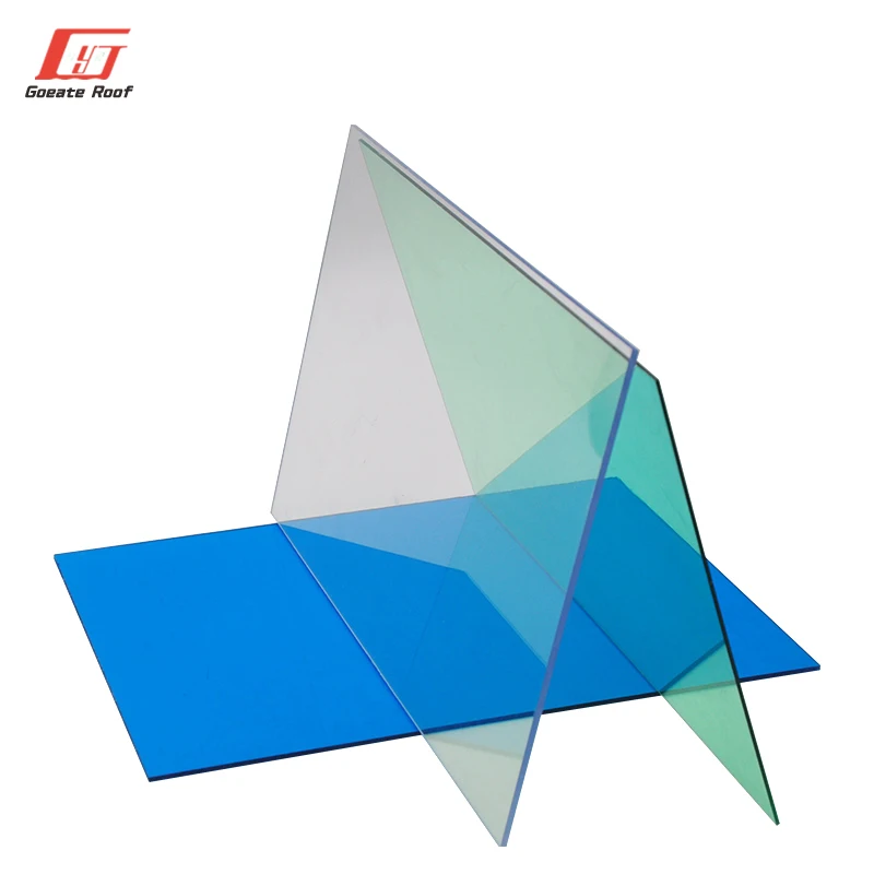 Transparent plastic pc sheet/polycarbonate roof sheet