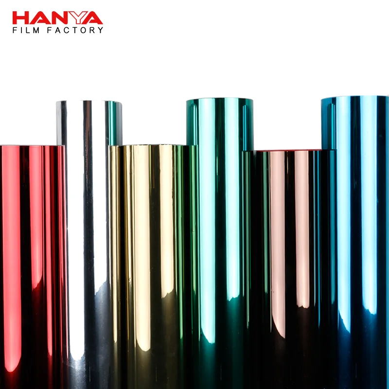 HANYA Glass Film One-way Perspective Home Balcony Kitchen Sun Protection Privacy Shield Thermal Insulation Film Glass Stickers