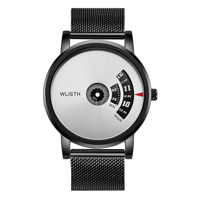 guangzhou wristwatch wholesale wlisth men analog quartz watches stainless steel relojes hombre