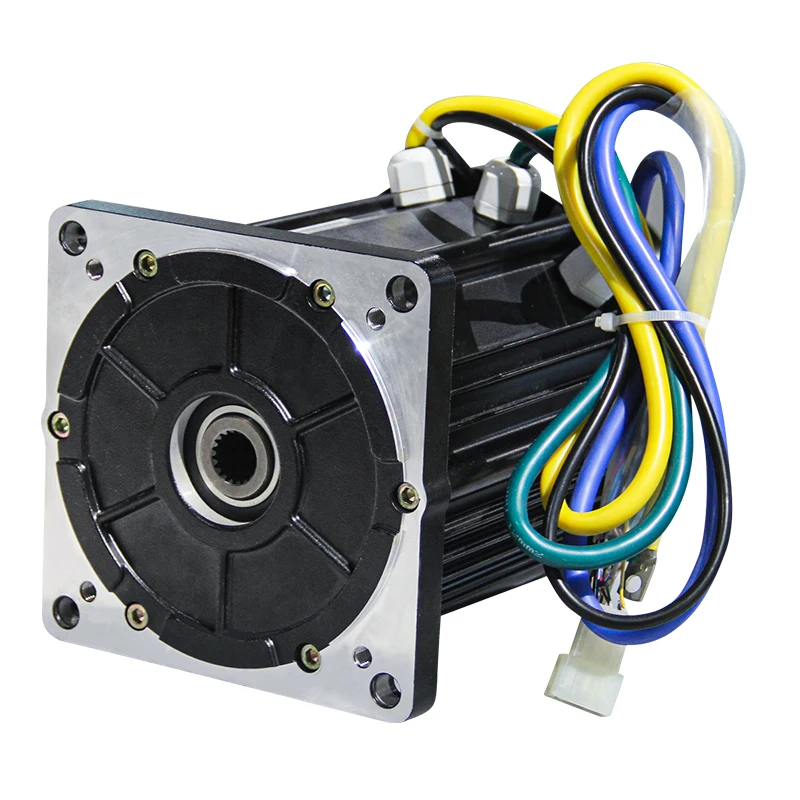 Auto Electric Motor Kit 4000W 96V Pmsm 48V 1000W Brushless Dc Motor 4000Rpm