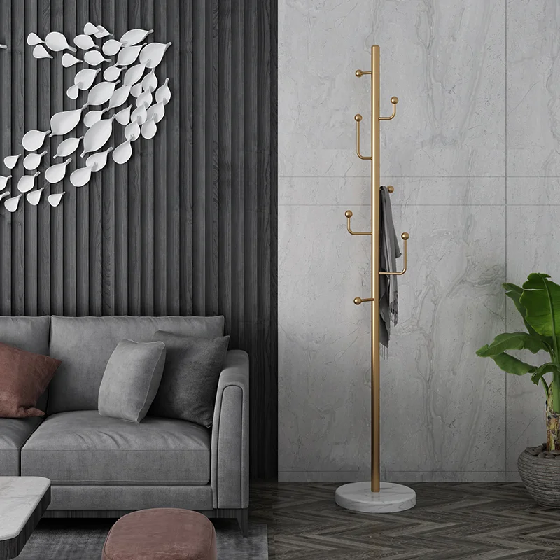 Simple outdoor heavy clothes iron metal hanging rod clothes display clothing garment rack