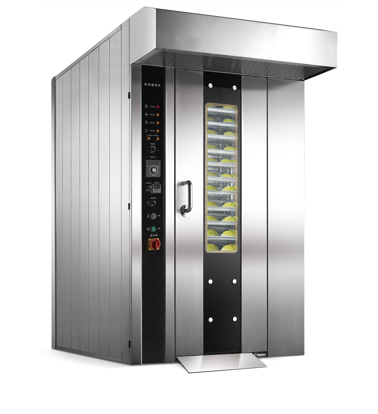 Heavy Duty Industrial 16-Layer 32-Tray Bakery Prices Rotary Rack  Bread Oven