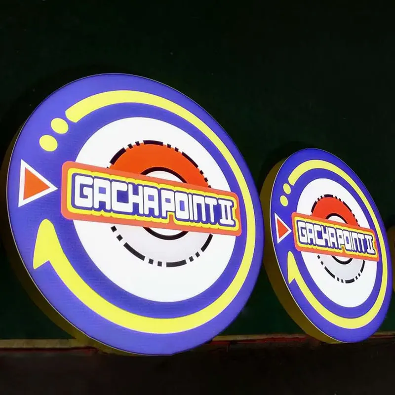 Store Restaurant Led Illuminated Sign Led Light Box Logo Display Advertising Board