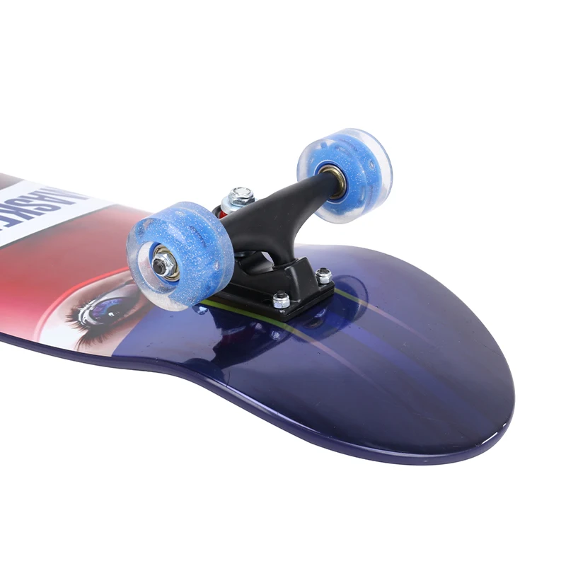 Top-ranked Products Plastic Complete Skateboards Retro Skateboard Custom In Molding Label Skateboard