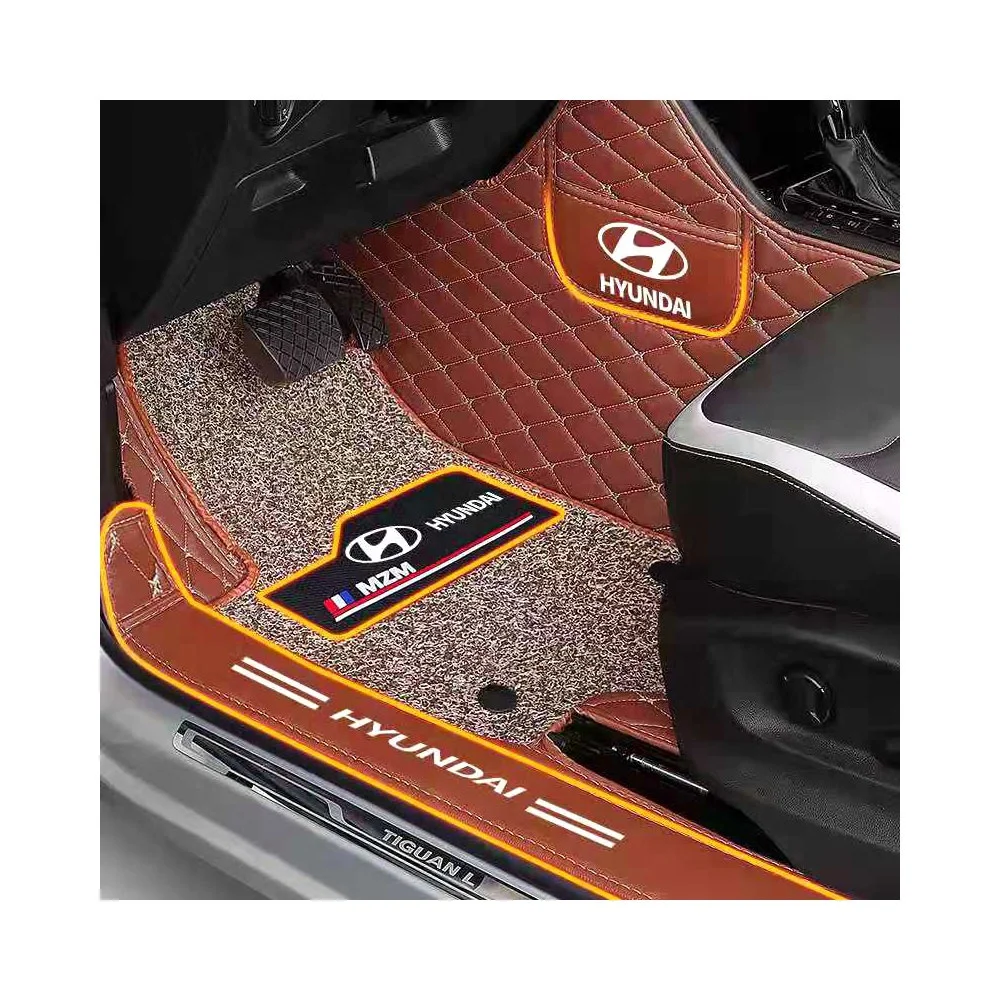
Manufacturers sell car non-slip mat PVC leather car mat car floor mats 