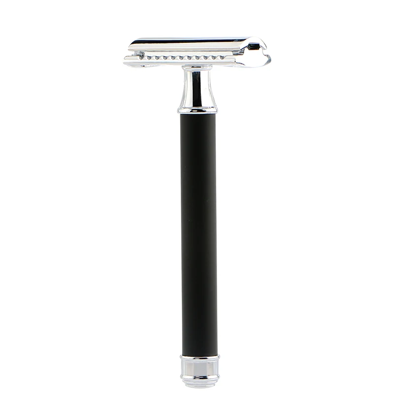 Custom cooper handle classic razor brass double edge safety razor shaving set