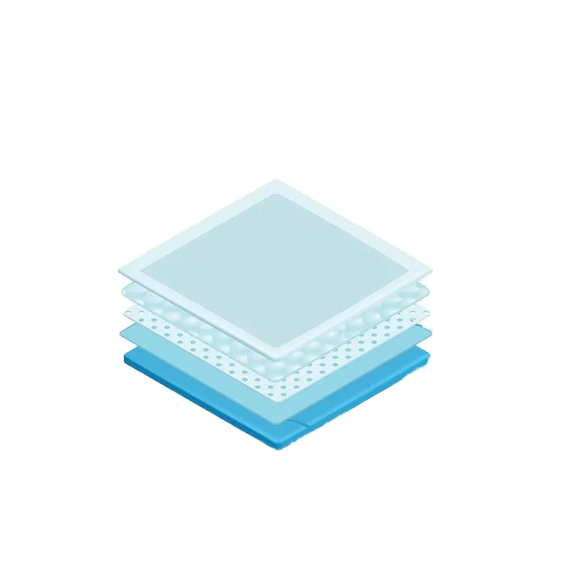 Dog diapers 100 pieces per pack 45*35 size thickened 6 layers per pack weight 1.4 kg polymer / dog cat