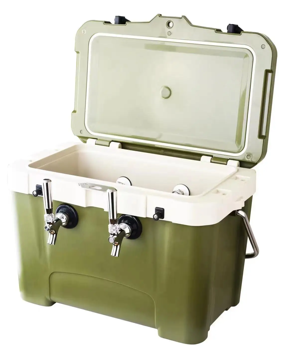 25L  thermal  beer jockey box cold beverage dispenser with stainless steel coils ,home made beer cooling machine