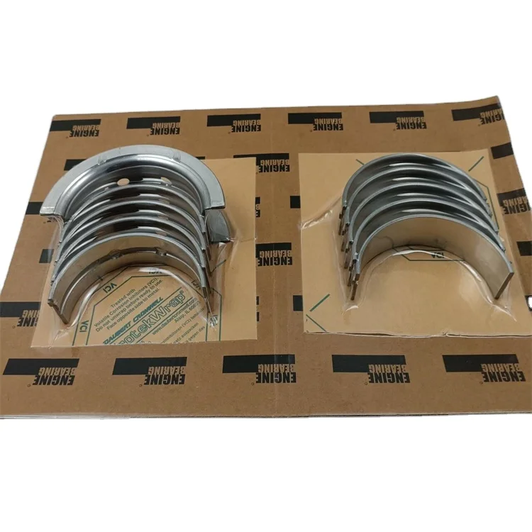 High performance Cummin 4BT 6BT diesel engine construction machinery spare parts main bearing set 3802010