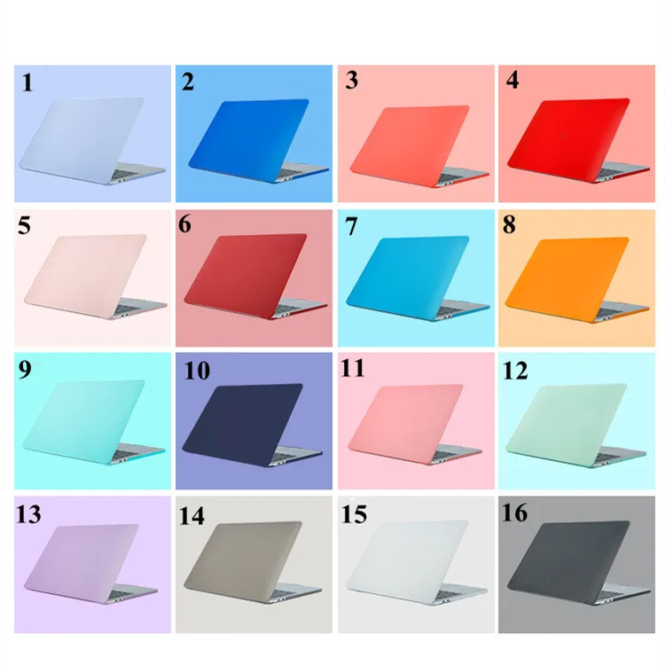 For MacBook Air 2018 case A1932, Smooth Soft-Touch Matte Hard Shell Case Cover for MacBook Air 13 inch