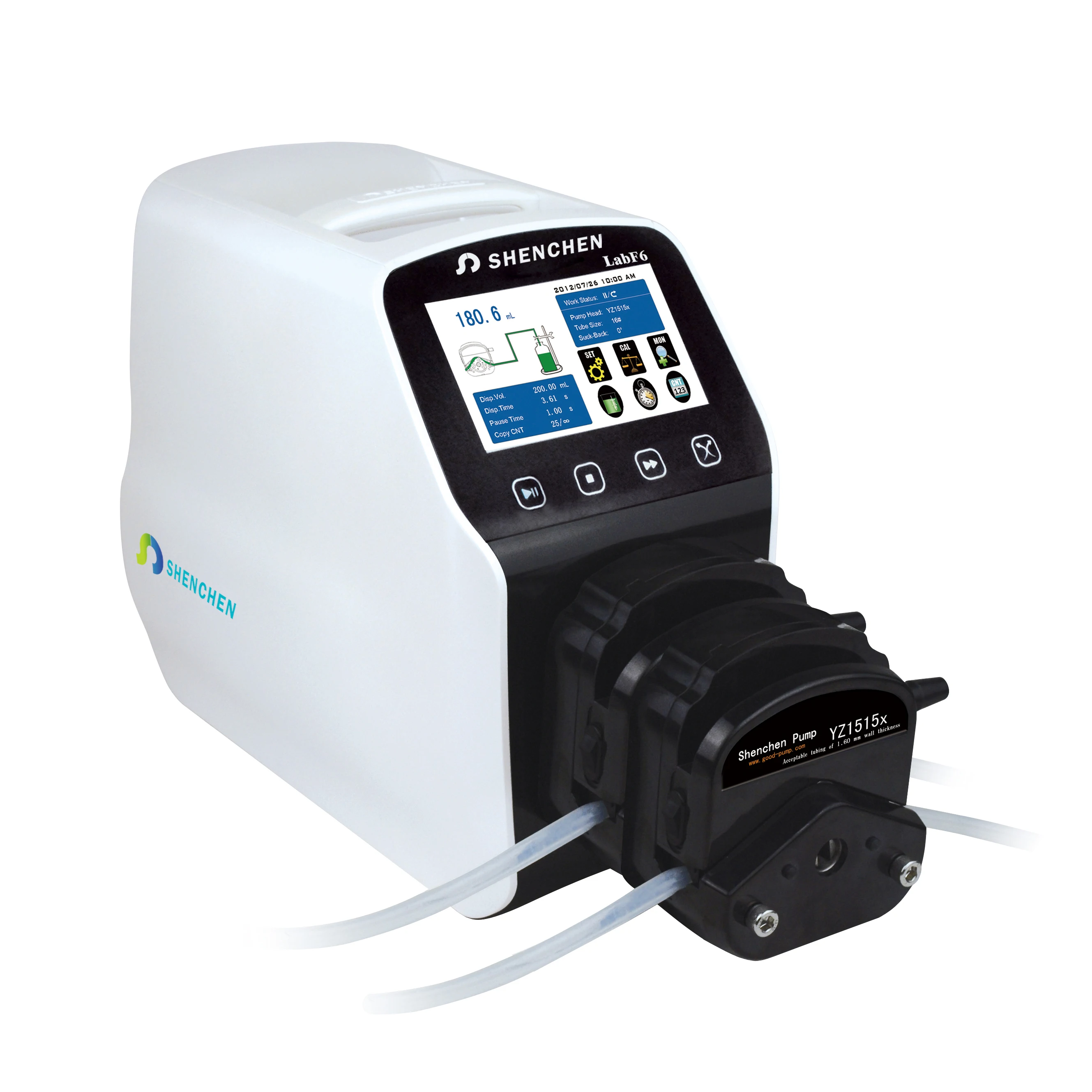 Shenchen High Efficiency Vial Essential Oil Peristaltic Pump Filling Machine