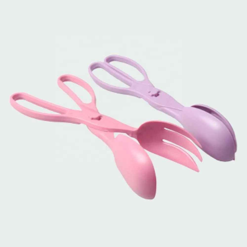 Kitchen Thickening Food Serving Tongs / Buffet Party Catering Salad Tongs
