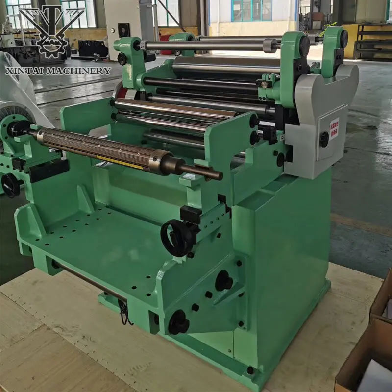 China Foil Jumbo Roll Aluminum/Copper Foil Paper Uncoiler Slitting Machinery Nail Art Foil Roll Rewinder Machine Made In China