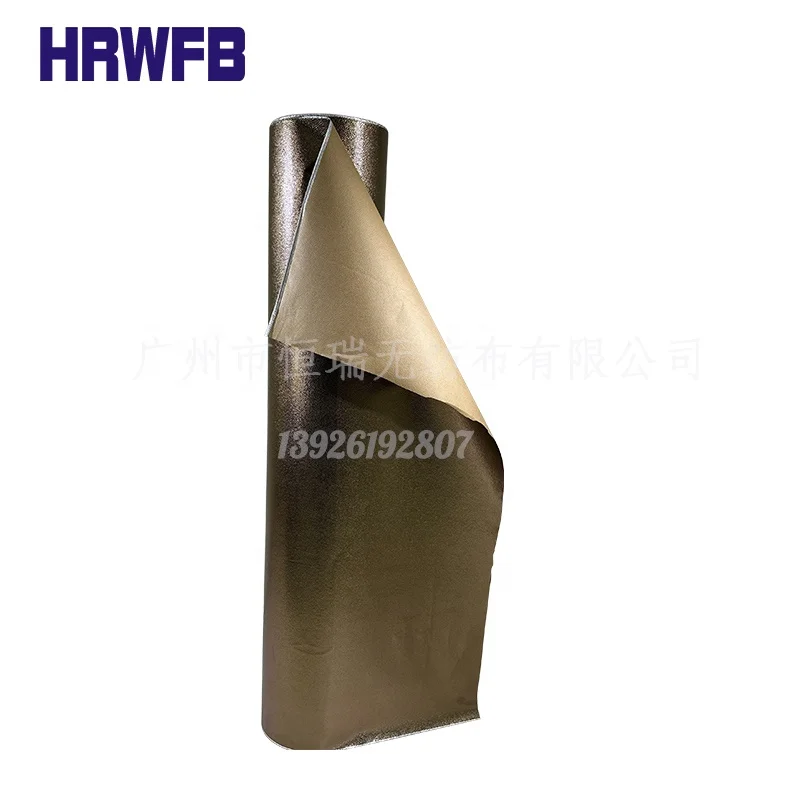 Factory Price Roll Form Waterproof Aluminum Foil Coated Nonwoven Polypropylene Fabric